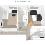 One Bedroom Apartment 3D