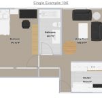 One Bedroom Apartment Plan