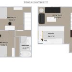 Two Bedroom Apartment Plan