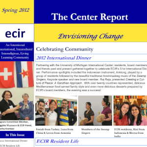The Center Report Spring 2012