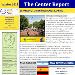 The Center Report Winter 2014
